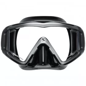 Masca Scubapro CRYSTAL VU Black Argintiu 03