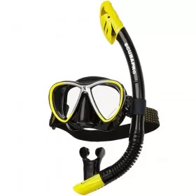 Set snorkeling Scubapro SYNERGY TWIN Black Galben 01