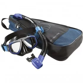 Set snorkeling Scubapro ZOOM EVO Black Albastru 02