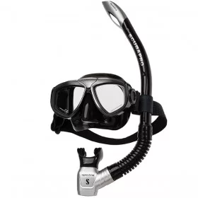 Set snorkeling Scubapro ZOOM EVO Black Argintiu 01