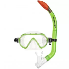 Set snorkeling Scubapro SPIDER KID Verde 01