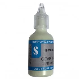 Vopsea Scubapro GEAR MARKER Fosforescent 01