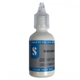 Vopsea Scubapro GEAR MARKER Alb 01