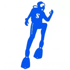 Abtibild Scubapro DIVER albastru 01