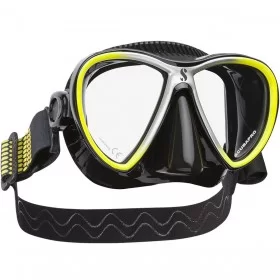 Masca Scubapro SYNERGY TWIN CS Black Galben 01