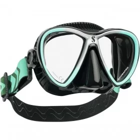Masca Scubapro SYNERGY TWIN CS Black Turcoaz 01
