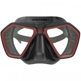 Masca Seac EAGLE Black Rosu 02