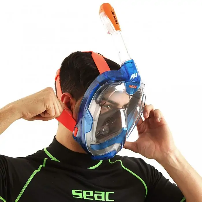 Masca snorkeling Seac MAGICA XL Albastru 04