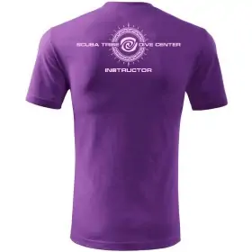 /Aquatiko/Tricou Aquatiko INSTRUCTOR SCUBA TRIBE Magenta 02