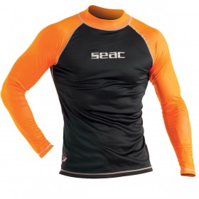 Tricou lung Seac T SUN Orange Man 01