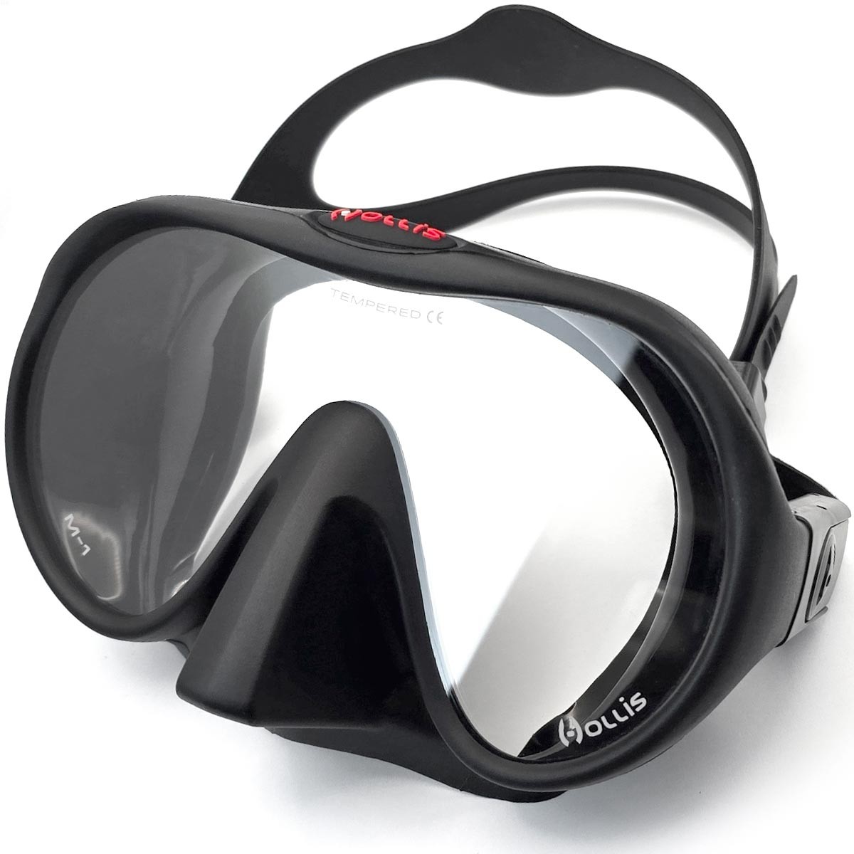 Masca Hollis - M1 Black - Aquatiko DIVE SHOP Culoare Negru