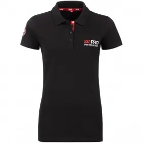 Tricou polo SSI INSTRUCTOR Black Lady 01
