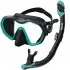 Set snorkeling Seac ICONA REV DRY Turcoaz 01