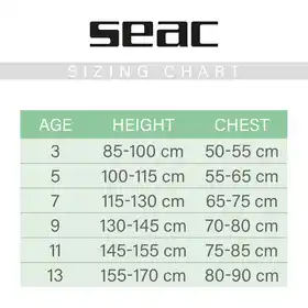 Costum scurt Seac DOLPHIN 1 5 Orange 04