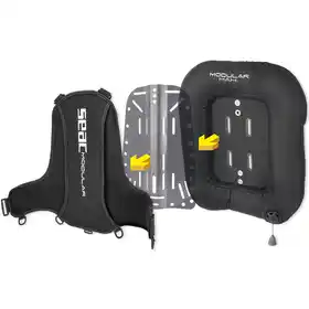 Vesta BCD Wing Seac MODULAR MAX Black 03