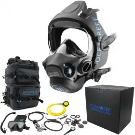 /Oceanreef/Set masca scafandru Oceanreef Neptune III Package INT Negru 01