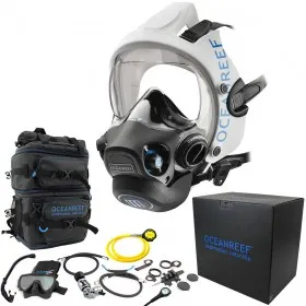 /Oceanreef/Set masca scafandru Oceanreef Neptune III Package INT Alb 01